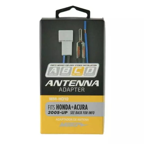Metra WM-HD10 OEM Antenna Adapter for Select Honda and Acura Models (black) -NEW - Picture 8 of 8